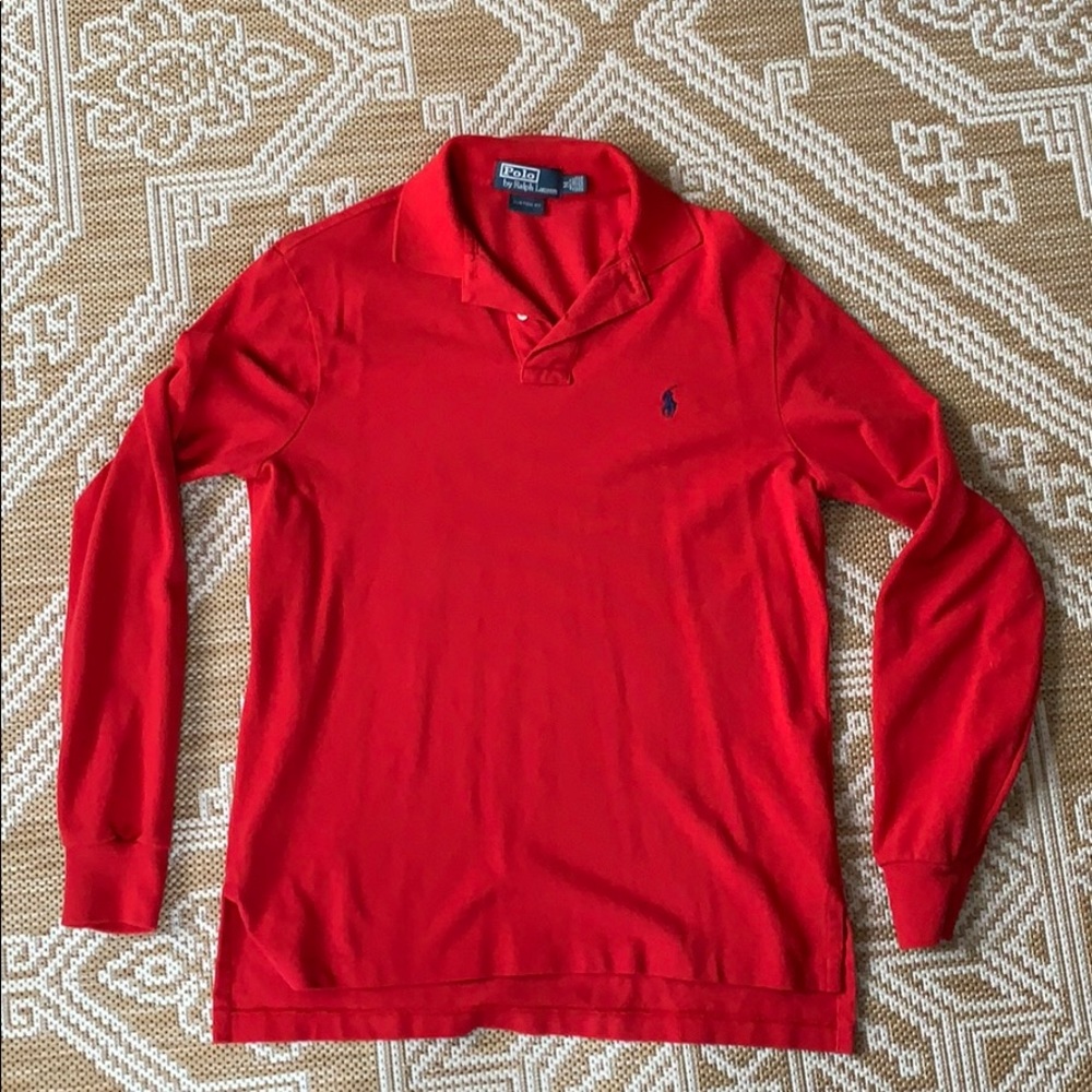 Red Ralph Lauren polo